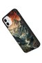 Matte Compatible Black Case for iPhone 12 Mini – Soft Silicone, Protective, Shock Absorbing Cover - 3