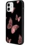 Matte Compatible Black Case for iPhone 12 Mini – Soft Silicone, Protective, Shock Absorbing Cover - 2