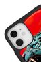 Matte Compatible Black Case for iPhone 12 Mini – Soft Silicone, Protective, Shock Absorbing Cover - 5