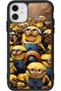 Apple 11 Matte Compatible Black Case – Soft Silicone, Protective, Shock Absorbing Cover