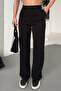 Women's Aurelia High Waist Elastic Back Flared Leg Lycra Fabric Palazzo Trousers