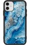 Matte Compatible Black Case for iPhone 12 Mini – Soft Silicone, Protective, Shock Absorbing Cover
