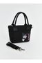 Lcw Accessories Black Kuromi Printed Girl's Shoulder Bag