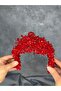 Polluxx Beaded Bridal Henna Crown Hair and Turban Accessory - 5
