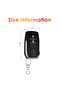 Universal Remote Keyless Entry System with Central Door Locking, Trunk Release, and Car Locator - 2