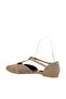 Powder Pink/Tan Women's Ballet Flats B726881802 - 6