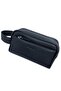 Leather Toiletry Bag For Men & Women – Unisex Dopp Kit For Grooming & Makeup | Black
