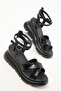 Black Krako Women's Sandals 20458 - 3