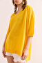 Women Yellow V Neck Short Sleeve Flowy Blouse Blz- 19002899 - 4