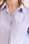 Women's Blue Single Pocket Regular Fit Cotton Shirt Gml- 19001307 - 5