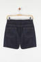 Dark Blue Stone High Waist City Boy Denim Shorts Twoss25Sr00102 - 7