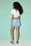 Mavi More Sustainable Yüksek Bel Mini Denim Şort Etek TWOSS25SR00079 - 5