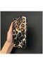 Compatible with Apple iPhone 7 Case Zebana Luxe Leopard Silicone Case Black - 2