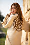 Likya Kimono / Crinkle Linen Hand Print - 6