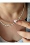 Gold-Silver Color Dorica Necklace 41+4 cm Acr4498