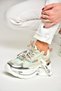 U 380141309   White Stone Detailed Sports Shoes Sneakers - 3