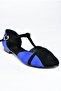 B726881802 Cobalt Blue/Black Suede Women's Ballerinas - 6