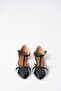Green/Black Women's Ballerina Flats B726881809 - 4