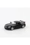 1:36 Scale Metal Pull Drop with Sound&Light Diecast Car Doors Opened 11-12 cm Black - 2