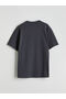 طقم بيجامة رجالي من Anthracite Standard Fit مع شورت - 3