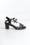 Butterfly Comfortable Girl's Evening Dress Butterfly Patterned Evening Dress Butterfly Black Girl's Heeled Shoes - 4