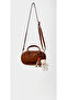 Puffy Charm Tan Women's Handbag, Cross Shoulder Bag
