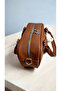 Puffy Charm Tan Women's Handbag, Cross Shoulder Bag - 2