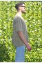 Oversize 100% Cotton Modal Silky Fabric Crew Neck Breathable T-Shirt - 3