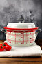 No. 22 Enamel Pot, Serving, Food Camping, Picnic, Dowry - 5