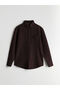 Regular Fit Long Sleeve Men's Shirt - 5