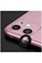 Apple iPhone 12 Compatible Zebana KL10 Camera Lens Protection Glass Black