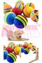 Pack of 3 Cat Rainbow Play Ball Cat Interactive Ball Toy - 3