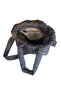 Women's Bag Black - Piccolo Quadrato - Waterproof Puff Fabric - 6