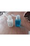 100 Er Pieces Disposable Hotel Type Mini Shampoo and Shower Gel. Flip-Top Lid.