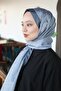 Premium Lux Original Monogram Shawl (Silk Voile, High Quality, Lightweight, Casual, Stylish, Testure Clothing) - 5