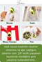 Natural Avocado Catnip Ball Toy Adhesive Licking Calming Catnip Edible Grass - 2