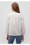 White Embroidered Shirt - Loose Fit, Relaxed Fit 1210841 -620 - 4