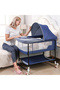 Mobile Portable Crib Folding Multi Function Crib - 5