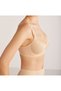 Women's Skin-Colored Adjustable Strap Gathering Bra K..M.R.O.Z.El.13.T. - 2