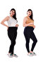 Pack of 2 Viscose Solid High Waist Maternity Leggings