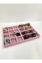 Paris Model Suede Fabric Pink Color 34/24cm Jewelry Display Drawer Stand - 2