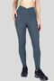 Cross Waist Gray Women's Detailed Ankle Length Sports Leggings - 2