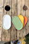 Ellipse Shaped Tray Mold (95Mmx180Mmx17Mm) (Silicon) (1 Piece)