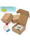 E-Commerce Box 13X13X8 - 25 Pieces Corrugated Box Shipping Box 25 Pieces