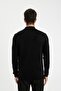 Black Standard Fit Regular Cut Half Turtleneck Basic Plain Knitwear Sweater A5282Ax24Au - 6