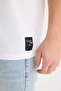 100% Cotton Boxy Fit Crew Neck Printed Short Sleeve T-Shirt D5568Ax25Sp - 5