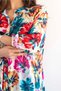 Women's Plus Size Fold Sleeve Shirt Blouse cty-akc-uzd1 100% Cotton Organic Linen - 4