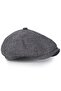Italian Style Men's Cap – Sizeless Elastic Design and Stylish Linen Fabric - 2