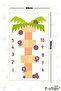 Numbers Animals and Tree Themed Kids Room Sticker Set - 2