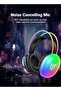 سماعة رأس X25 بإضاءة LED متدرجة، سماعة رأس لألعاب الكمبيوتر لأجهزة PS4/PS5/XBox - 2